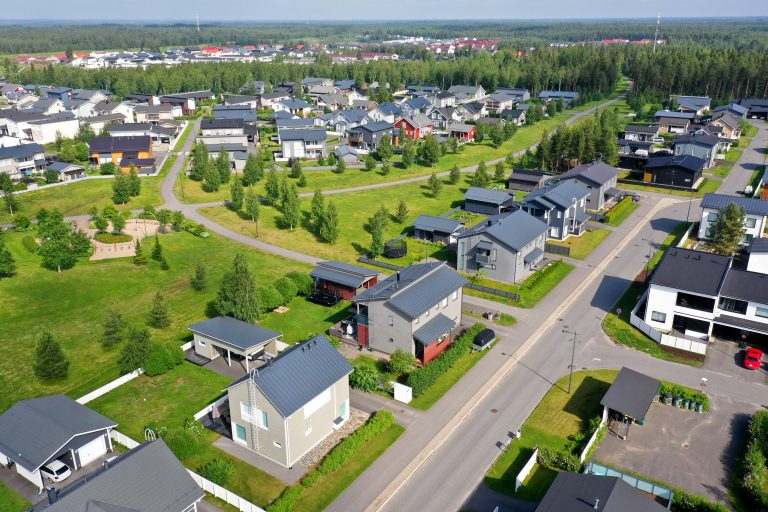 Ilmakuva Oulun Ritaharjusta